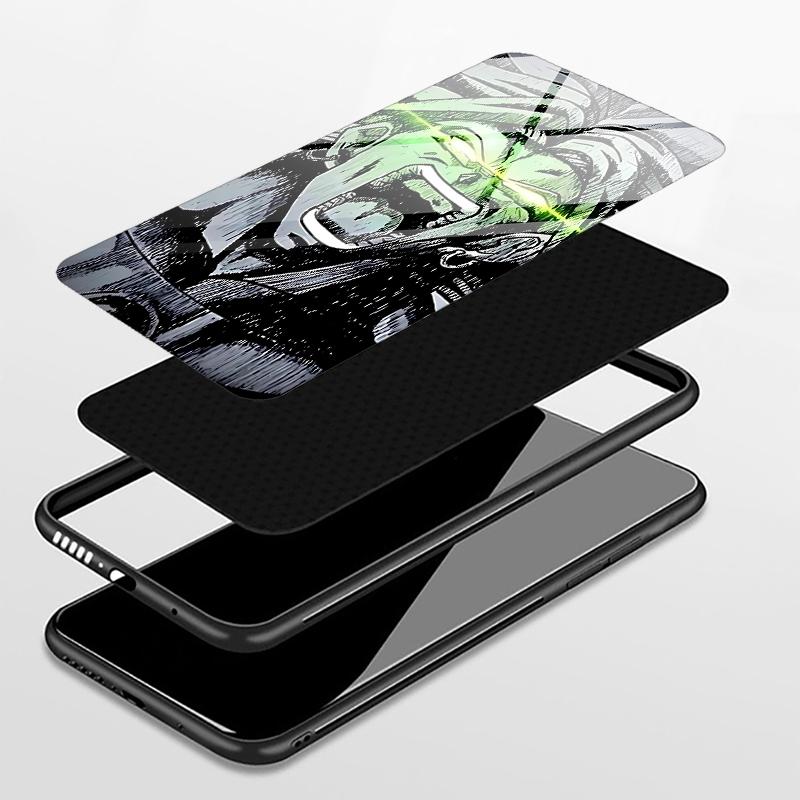Стеклянный чехол для телефона для Xiaomi mi Note 10 10 Pro 12T 11T 13 11 Lite 12X 12 14 10T Аниме D-ragonS B-allS