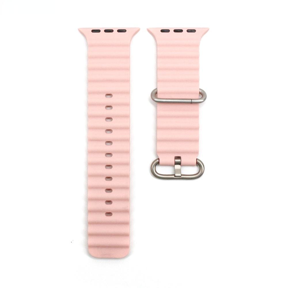 Ocean Band для Apple Watch Ultra series 8 7 6 SE 5 4 3 2 1 силиконовый ремешок для спортивного эластичного браслета iWatch Ultra 49 мм, 45 мм, 44 мм, 40 мм, 41 мм, 42 мм, 38 мм