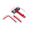 Chainsaw Bar Rail Tightening Repair Tool Metal Bar Rail Closing Tool Adjustable Fit Different Gauge