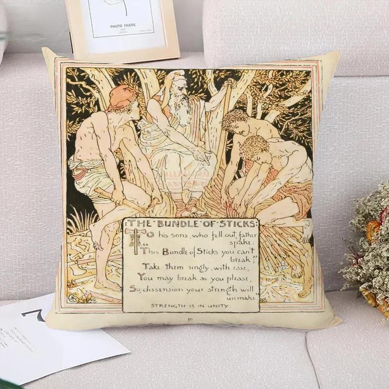 Собственные декоративные подушки Aesop для дивана, наволочки, короткий плюш, чехлы для подушек, украшение, наволочки для гостиной, кровать