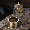 Copper Temple of Heaven Incense Burner for Home Decor