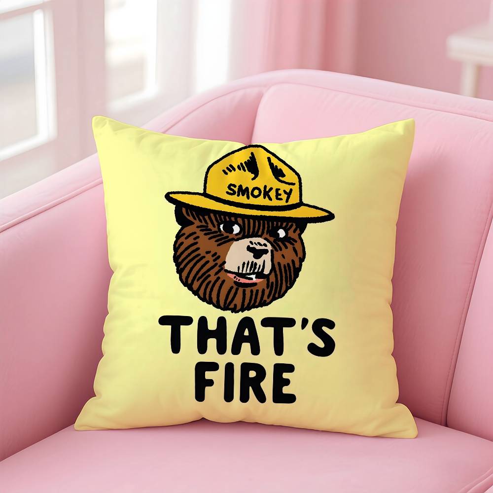 Аниме S-Smokey B-Bear Наволочка с рисунком наволочка для гостиной диванная наволочка декор для спальни
