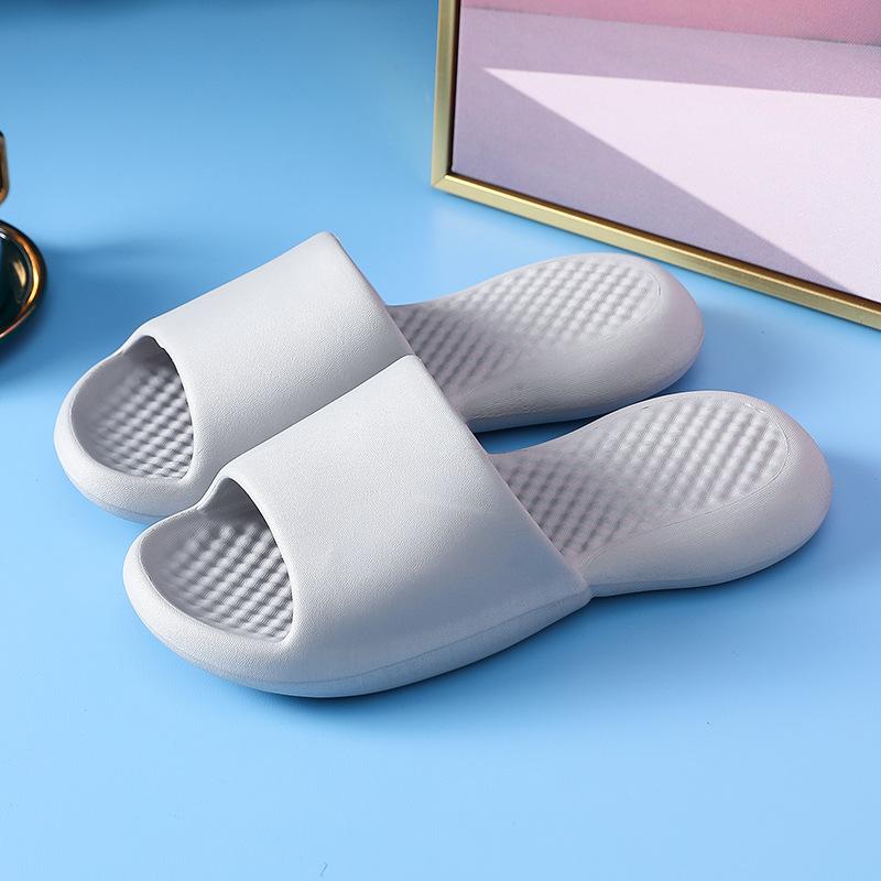 Утолщенные тапочки на толстой подошве для женских домашних дезодорирующих тапочек, охлаждающие тапочки для ванной комнаты для мужских домашних купаний