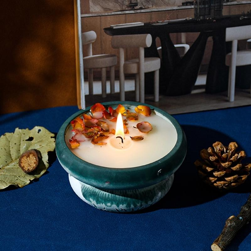 Силиконовые формы для свечей, силиконовые формы для банок, круглая форма, силиконовая текстура, форма для банок, формы для хранения, коробки для хранения для поделок