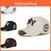 Ny Baseball Embroidered Cap Men Women Unisex Outdoor Cap Minimalist Hip Hop