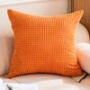 Чехол для подушки Corduroy Cushion Case со скрытой молнией Boho Throw Pillow Case для гостиной, кровати, дивана, фермерского дома, домашнего декора
