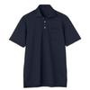 Рубашка поло с коротким рукавом Biz, гладкая и темно-синяя [Orihika] [Пуловер] Крутая/Крутая деловая/деловая/повседневная/спортивная/для гольфа для мужчин (68SUSM501)