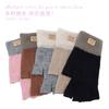 Half-finger Gloves Winter Girls Cute Bare-finger Wool Plush Warm and Cold-proof Student Writing Gloves