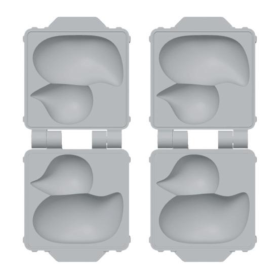 1/2/5Pcs Snow Duck Mold Snowball Maker Portable One-Hand Press Fast Snow Ball Making Tool Outdoor Winter Snow Fights Game Snow Ball Clip