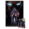 Пазл из 1000 элементов - Marvel Civil War Капитан Америка (Светящийся), популярная корейская головоломка