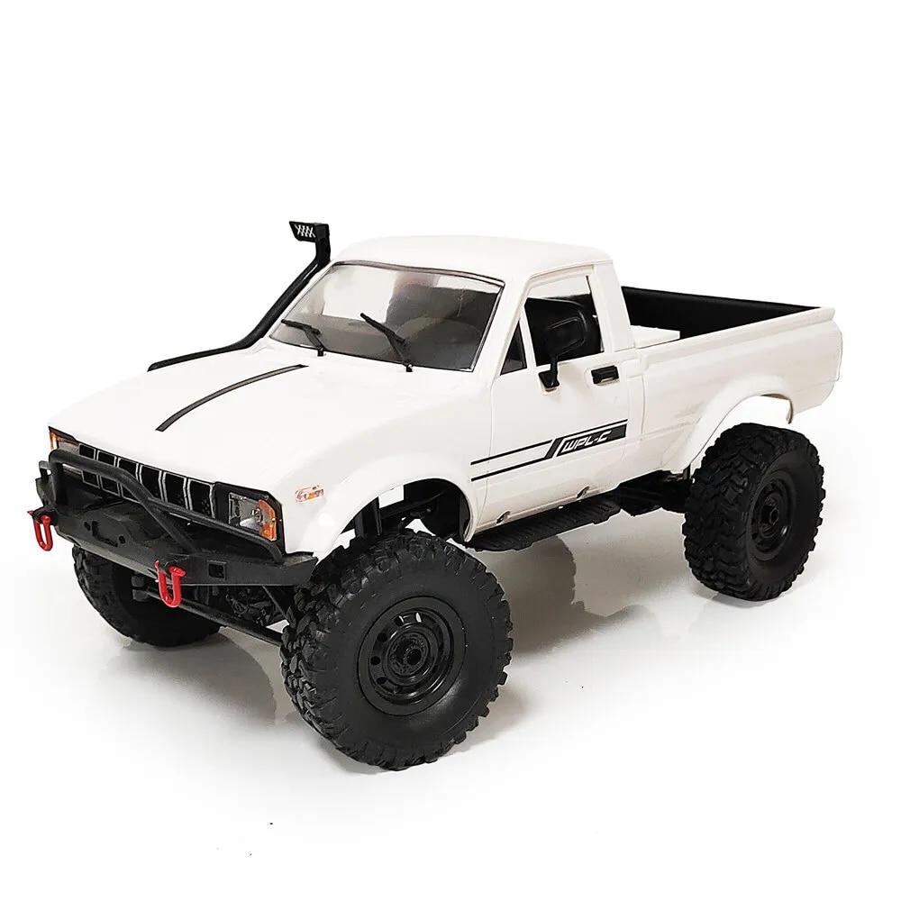 WPL C24 RC Автомобиль Гусеничный 2,4G Радиоуправляемый Автомобиль 4WD Внедорожный Грузовик Мощные Автомобили RTR Радиоуправляемый Дрифт Автомобиль Детские Игрушки Для Мальчиков