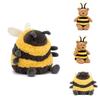 Large Bumblebee Teddy Bear With Short Hair Plush For Home Decor And Play