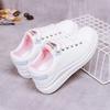 Small White Shoes for Women Summer New Korean Version Daddy Shoes for Women Students Breathable Thick Soled Casual Flat Shoes for Women