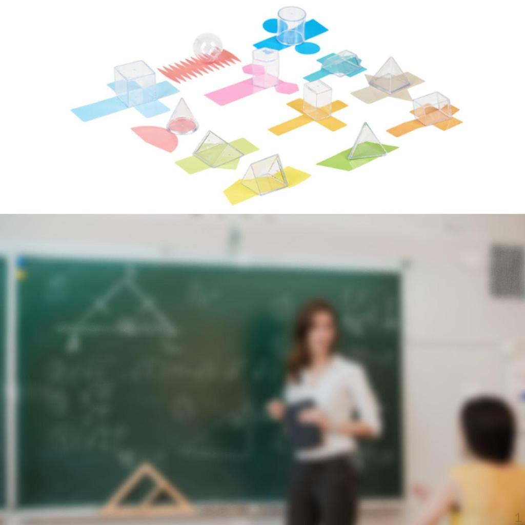 3D геометрические тела Ранняя математика Манипулятивные обучающие игрушки Формы Блоки для мальчиков и девочек