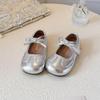Girls' Mary Jane Leather Shoes - Spring/Fall 2025 Collection with Bow and Soft Sole, Versatile Baby & Children's Princess Shoes