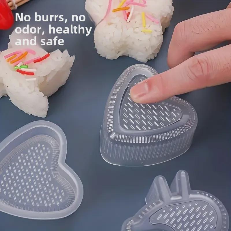 Форма для суши и рисовых шариков в виде мультяшного военного корабля для детей - японская самодельная форма для приготовления бэнто