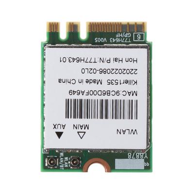 Беспроводная карта Bluetooth4.1, WiFi ame 867Mbps Plug and for Play для беспроводного адаптера M.2 NGFF WiFi, для Wir