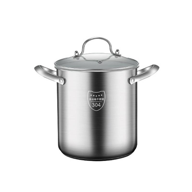Кастрюля из нержавеющей стали для спагетти, кастрюля для спаржи, кастрюля для лапши, кастрюля для фритюра, кастрюля для варки на пару, кастрюля для бульона, многофункциональная кастрюля для варки на пару и приготовления пищи