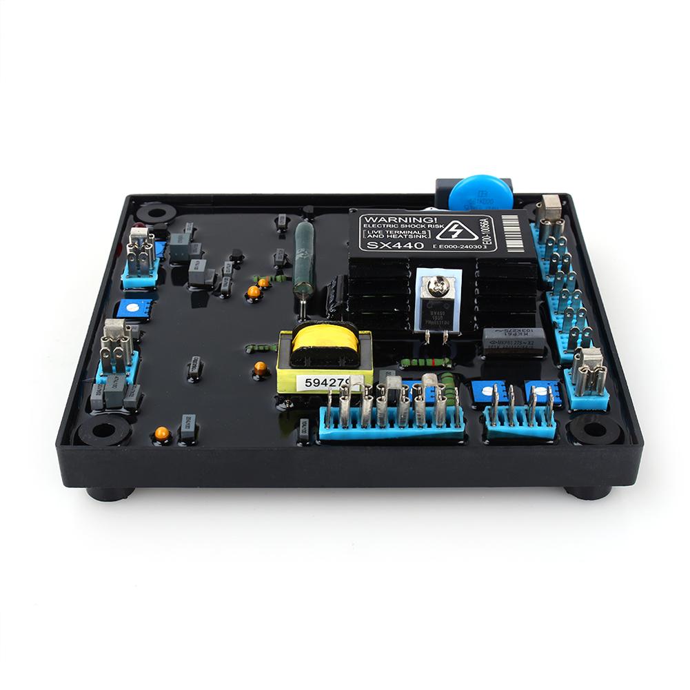Новый черный автоматический регулятор напряжения AVR SX440 для генератора Stamford