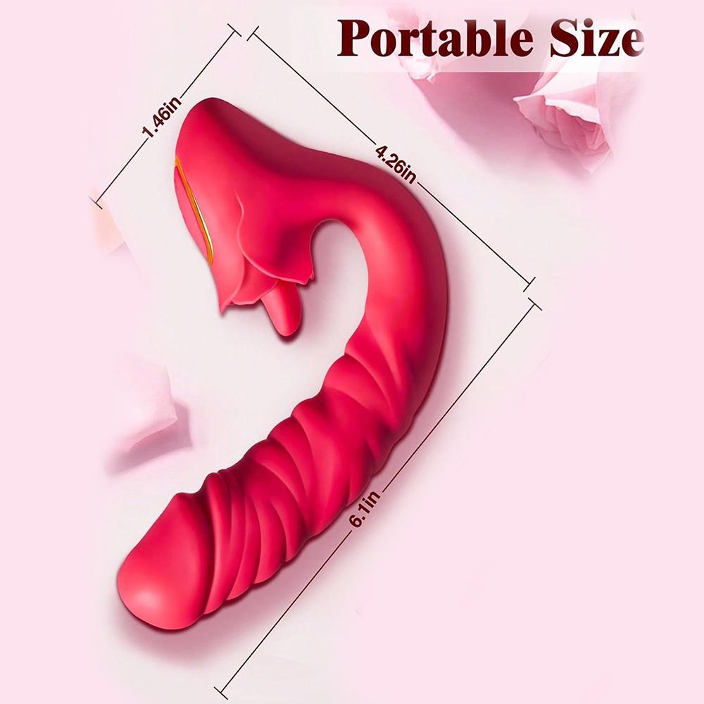 Вибратор для клитора, лизания языка для женщин, реалистичный фаллоимитатор, вибратор, стимулятор точки G, пары, игры для женщин, вагина, клитор, минет, оральный стимулятор клитора
