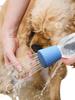 Portable Pet Shower Head Silicone Outdoor Cat and Dog Shower Cleaning Supplies Portable Pet Shower Shower