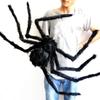 200cm Halloween Big Plush Spider Horror Halloween Decoration Party Props Giant Spider Decor 30-200cm Black Spider Plush Toy