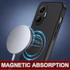 Тонкий чехол с текстурой под карбон для Xiaomi POCO X8 Pro Max X7 F8 Ultra F7 M8 M7 Pro 5G, магнитный, противоударный