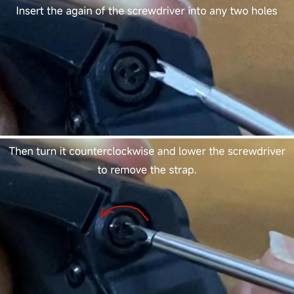 1 Set For Amazfit T-Rex /T-Rex Pro/T Rex 2 Watch Band Connector Screw Tool Rod Metal Adapter Pin Screwdrivers Accessories