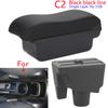 Для Toyota Aqua Armrest Для Toyota Prius C Aqua Car Armrest Box Curved Surface Car Accessorie Auto Storage Box Leather Dedicated