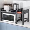 Multi-functional Retractable Countertop Storage Shelf