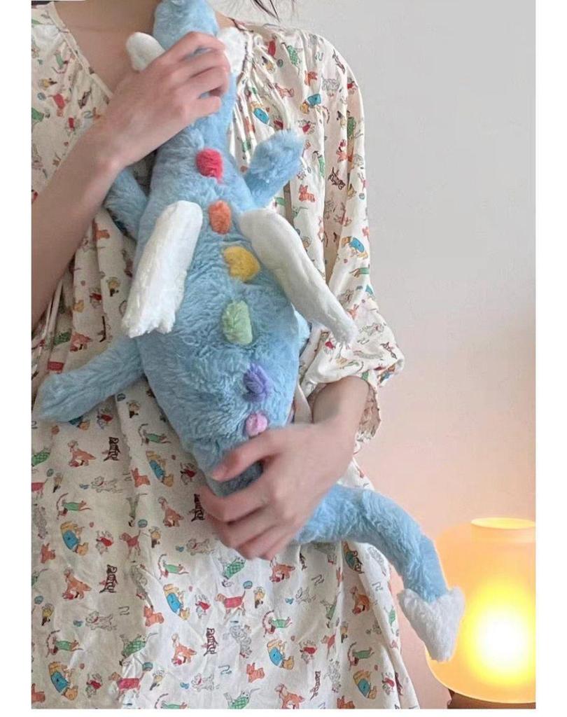 Великобритания Jellycat: Плюшевые игрушки драконы Jelly Sky, Матча, Снежный, Розовый и Хурма