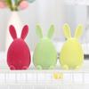 Resin Easter Rabbit Figurine Multicolor Cartoon Buuny Statue Creative Miniature Knickknacks  Gift