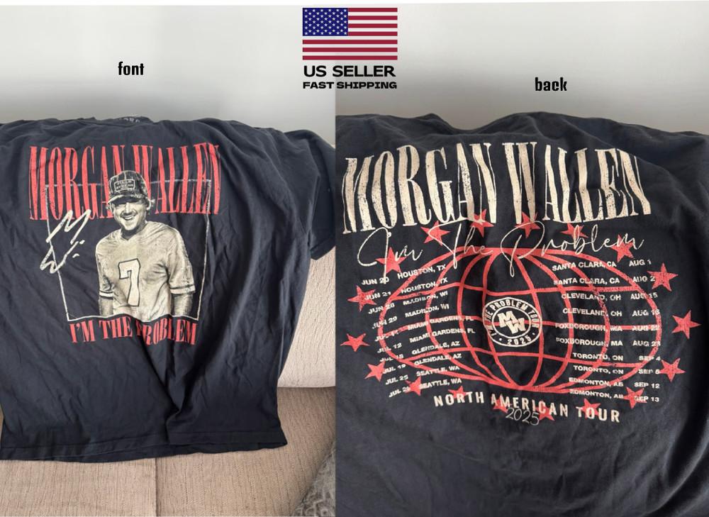 NEW MORGAN WALLEN 2025 IM THE PROBLEM OFFICIAL TOUR SHIRT Unisex T-Shirt