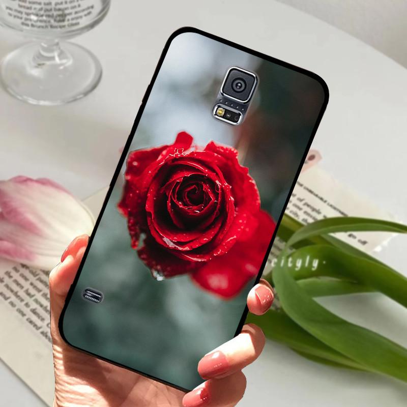 Чехол для Samsung Galaxy S5 S 5 I9600 SM-G900F Милый Расписной Силиконовый Задний Чехол для Samsung S5 Чехлы G9006V Защитный Capa
