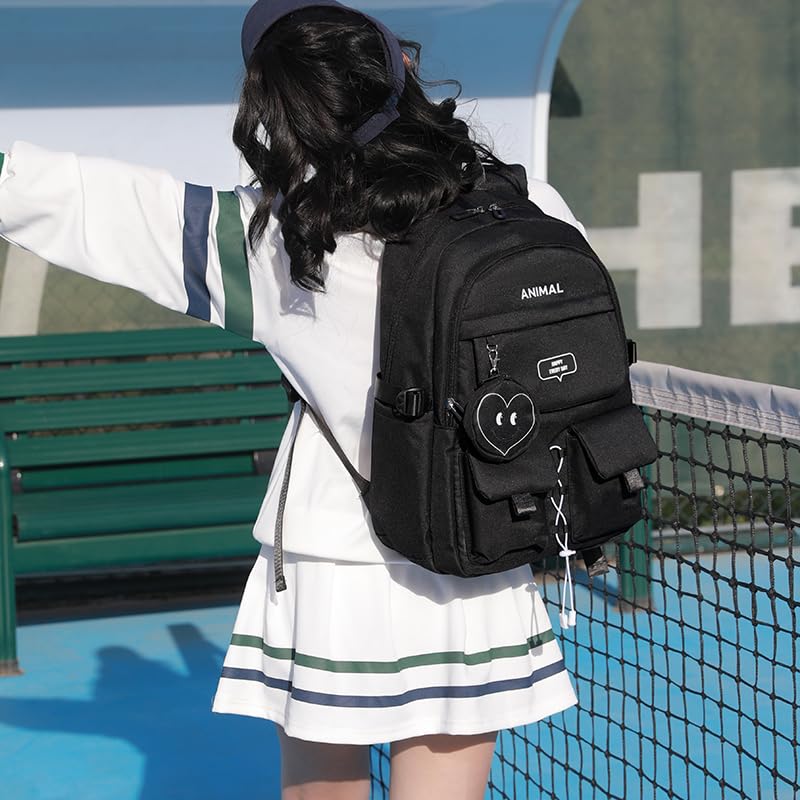 Корейский рюкзак для старшеклассницы, ученицы начальной школы, повседневный, для улицы [ZESU] Школа, Вместимость, Студентка, Женский, Студентка, Для поездок на работу, Легкий,