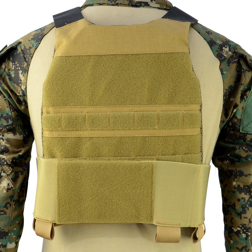 Низкопрофильный легкий тактический жилет с быстрыми застежками, полевой жилет, тактический защитный жилет, жилет JPC с передними и задними EVA-защитой