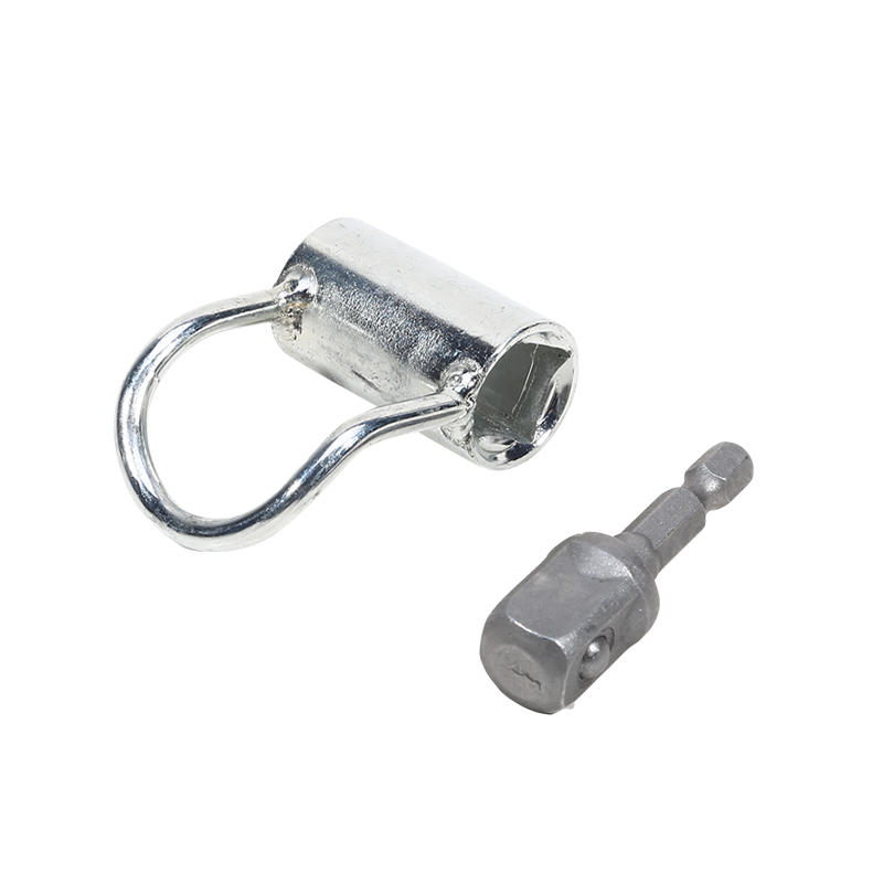 Металлический угловой клапан Маленький гаечный ключ Универсальный ручной инструмент Компактная нескользящая рукоятка для сантехнических работ Установка труб Обслуживание дома ванной комнаты кухни