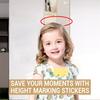 Таблица роста детей Зеркальная доска для сухого стирания Детская комната Детская спальня для младенцев и взрослых Мальчики Девочки Настенная доска для сращивания Линейка для измерения высоты
