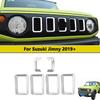 Декоративная накладка на решетку переднего бампера для Suzuki Jimny 2019 2020 2026-2026 Рамка сетки решетки Внешние аксессуары для автомобиля
