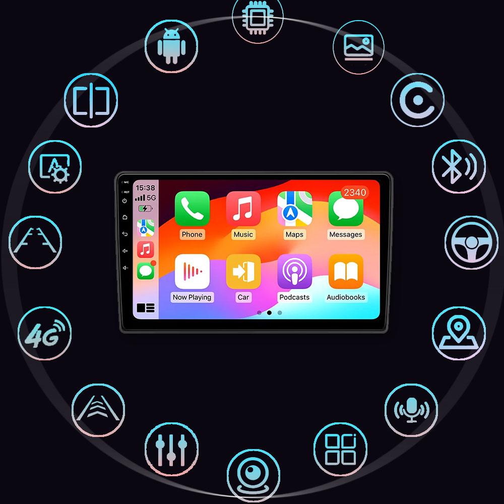 Android 14 WIFI+4G Stereo Car Radio for Chevrolet Spark Beat 2015 - 2018 Multimidia Video Player Auto CarPlay GPS QLED Screen