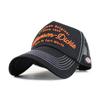 Dickies Cap Hat Mesh Cap American Casual Cap Popular Trend Outdoor Gift Present Free Size Men's Women's (Williamson, Black/Orange)