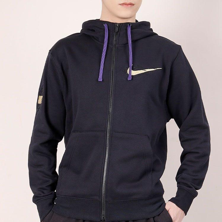 Nike Куртки Мужские Черные С Капюшоном Умеренные Другие CU8094-010