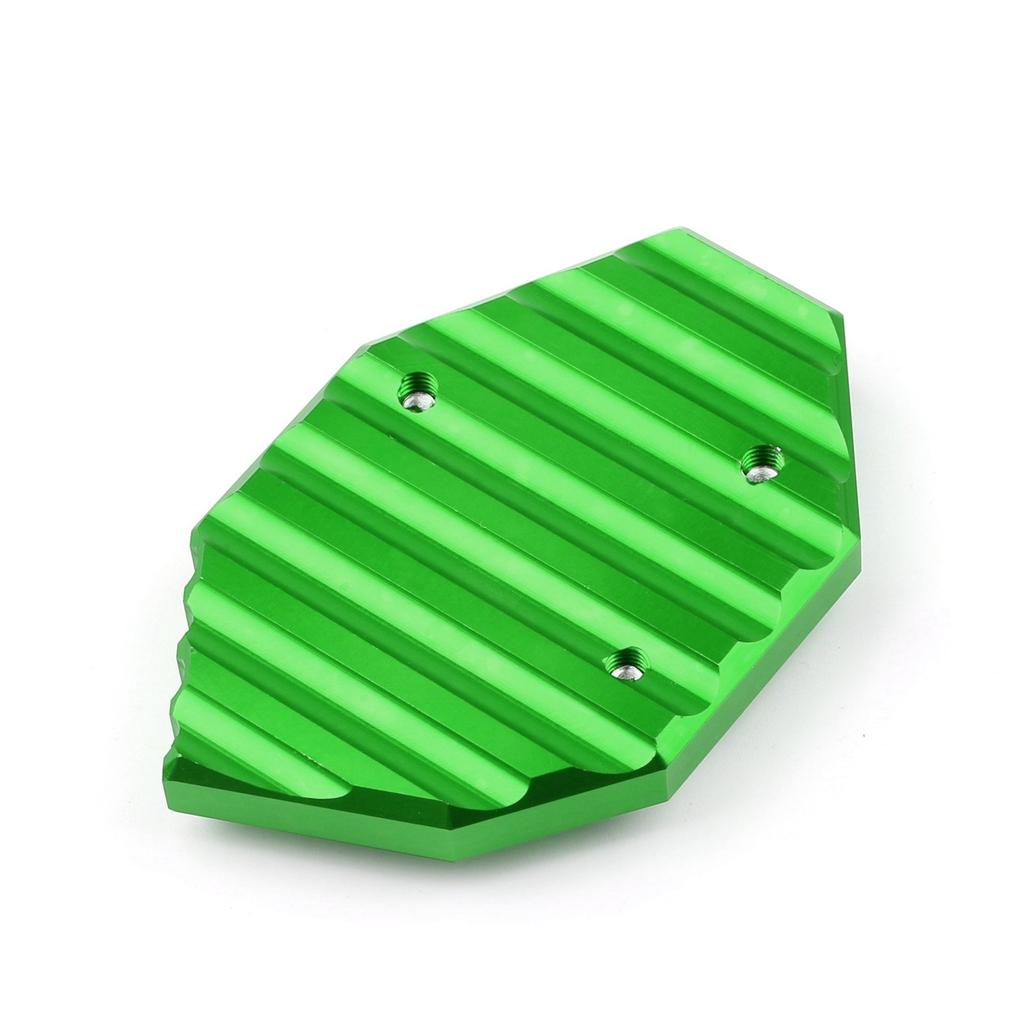 Bruce & Shark Боковая подставка Подножка Пластина Подушка Наконечник для Kawasaki Kawasaki ZX-14R/ZZR1400 GTR1400 Мотоцикл Мотоцикл Зеленый