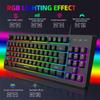 Wire Control Gaming Keyboard Y200 RGB Colorful Backlight 87-key Usb Keyboard For Laptop Desktop Pc