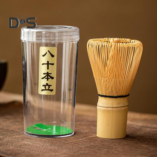 Бамбуковый венчик для матча ручной работы, японская щетка для размешивания чая матча, многофункциональная кухонная принадлежность для получения кремообразной пены