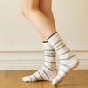 NMOO.OU S40_NMOU STRIPE GOLGI SOCKS
