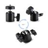 1pcs Camera Tripod Mini Ball Head 1/4" Mount for SB800 SB900 580EX II Vidicon Flash