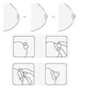 Niplette Set Of 2 Invisible Suction Cups For Flat And Inverted Corrector - Made Of Food Grade Silicone - 100% Silicone