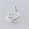 925 Sterling Silver Jewelry Cat Rings For Women Girls Adjustable Ring Birthday Creative Jewelry Anillos JZ400
