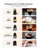 Мультикапсульная кофемашина, Горячая/Холодная Dolce Gusto Капсула Nespresso Капсула ESE Молотый кофе Кафетерий 20 Бар 5 в 1